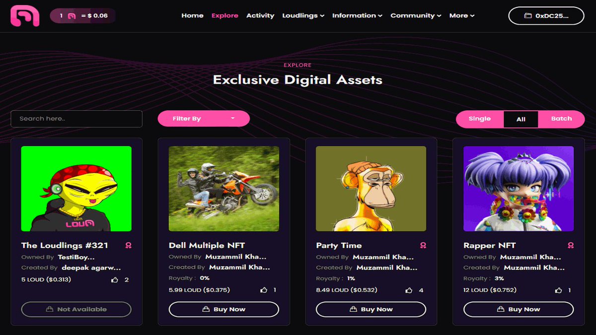 Loud Market - Music NFT Marketplace tweet media