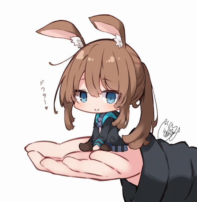 手乗りアーミヤ
#アークナイツ 