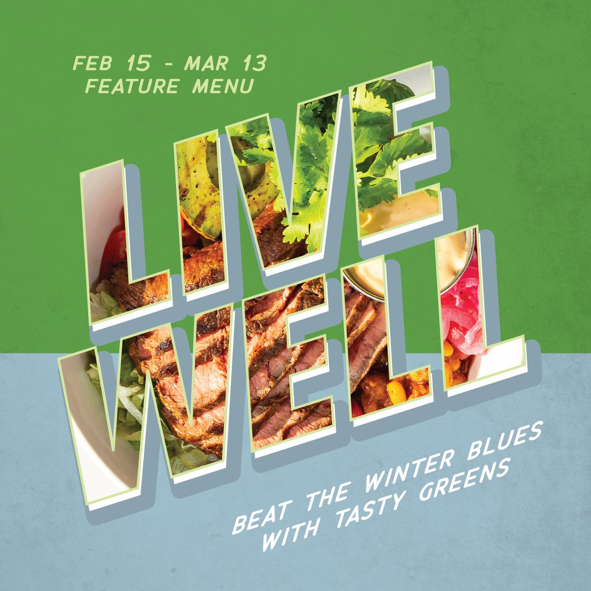 Beat the winter blues with tasty greens!🌱 
Our Livewell menu is now available at all locations. We're serving up guilt-free entrées with green inspired cocktails! Check out the full menu online at beertown.ca.

#beertownpublic #drinklocal #eatlocal #supportlocal