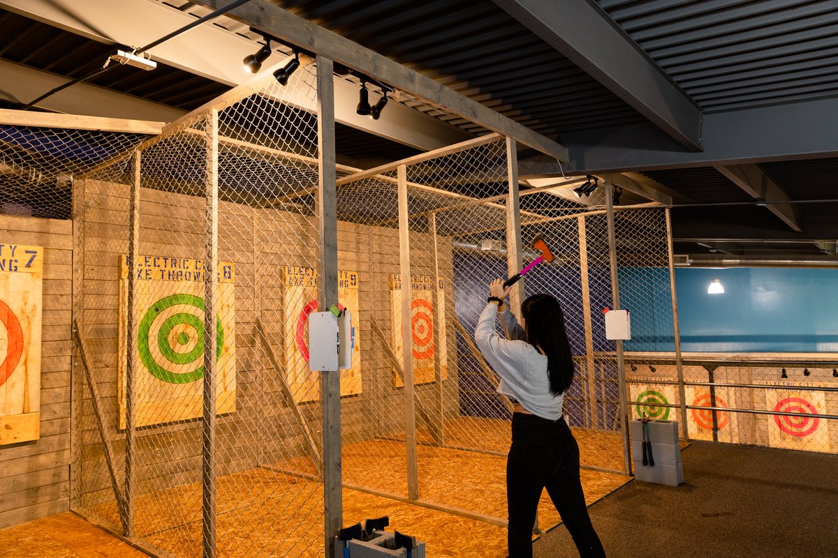 VisitLackawanna's tweet photo. #LocalsLoveLackawanna โค๏ธ Electric City Axe Throwing is Scranton's first and only ax throwing range!
โญ Visit our FB for more info! โญ
๐ฏ ๐๐ฒ๐ฎ๐ฟ๐ป ๐ ๐ผ๐ฟ๐ฒ & ๐๐ผ๐ผ๐ธ ๐ฌ๐ผ๐๐ฟ ๐ฅ๐ฒ๐๐ฒ๐ฟ๐๐ฎ๐๐ถ๐ผ๐ป: https://t.co/9mj8739E9T
#ecaxethrowing #electriccity #scranton https://t.co/E6sj280eRL