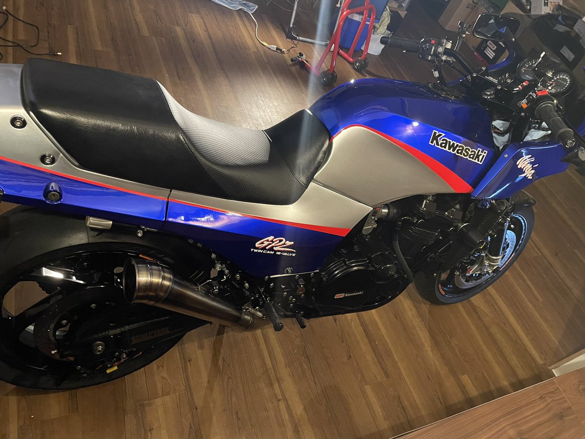 ymax81's tweet photo. オイル交換完了🏍 https://t.co/VlYpRfmuQG