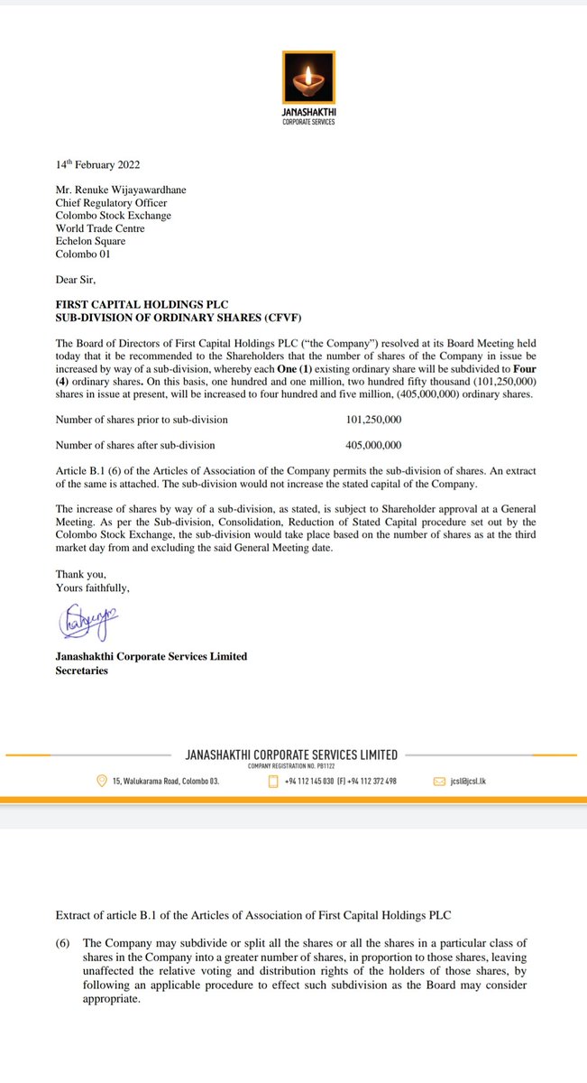 sheeji74's tweet image. #SecretsOfDayTrader #CSE #CFVF

If this is the Dividend payment then WOW 🤭