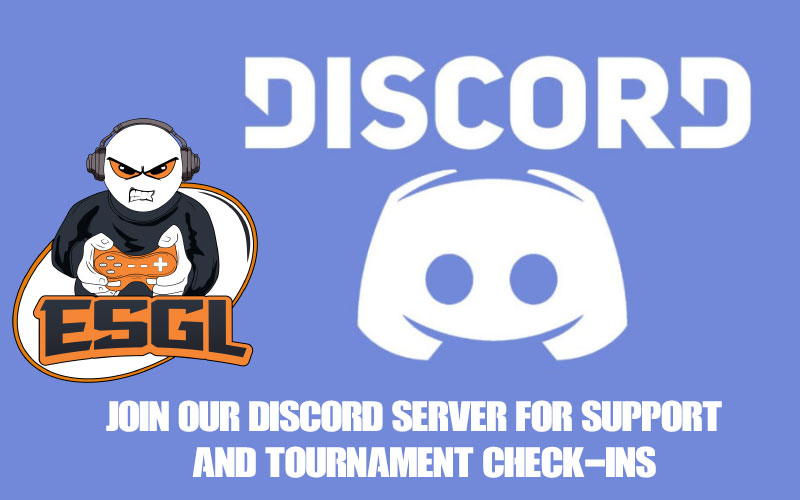 ESGLZA's tweet photo. ESGL Discord is available now. Join our discord for support and tournament check ins

https://t.co/KrzheXsXyw https://t.co/9GxuDqA2fU