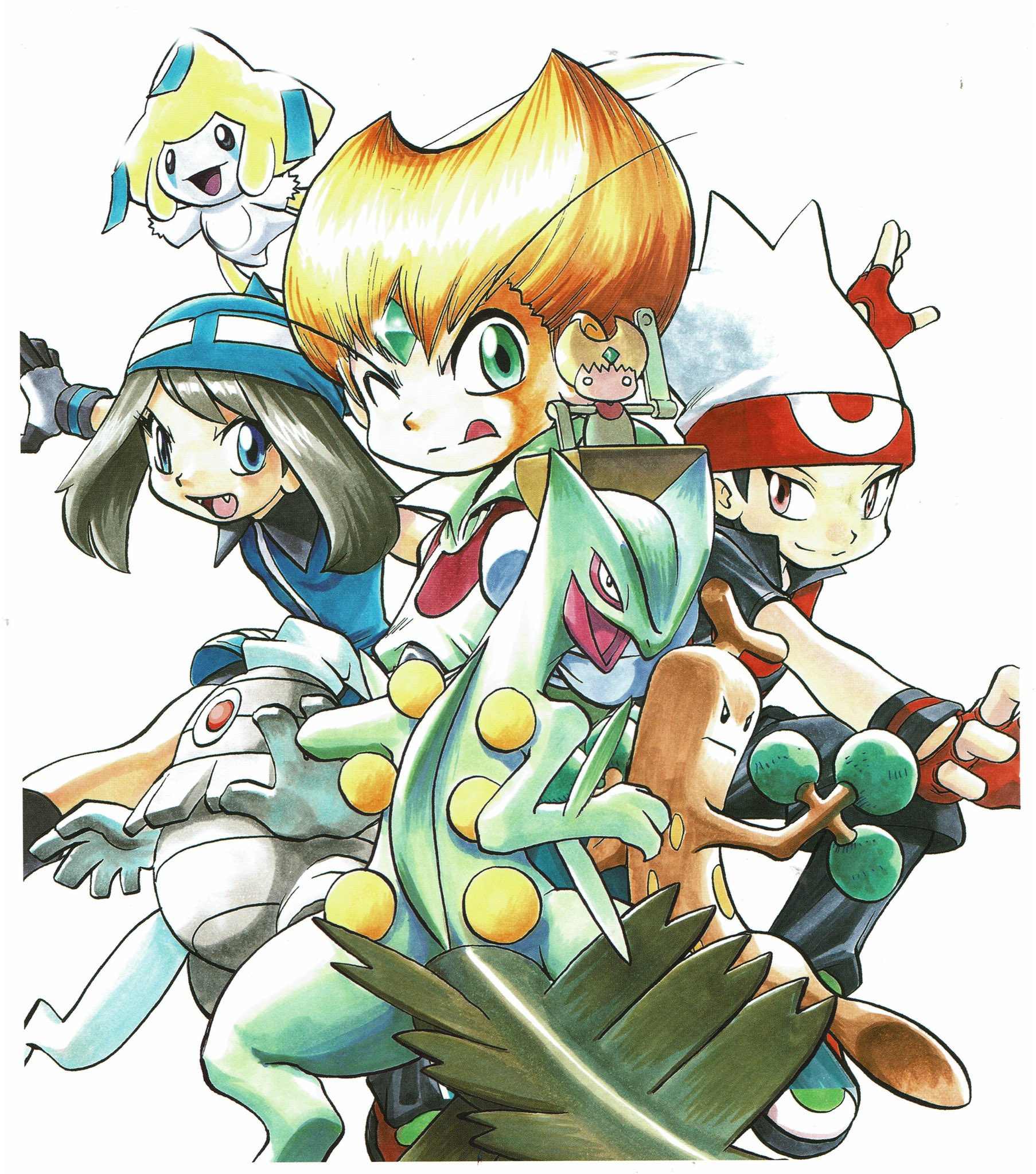 VideoGameArt&Tidbits on X: Pokemon Adventures vol. 28 - cover