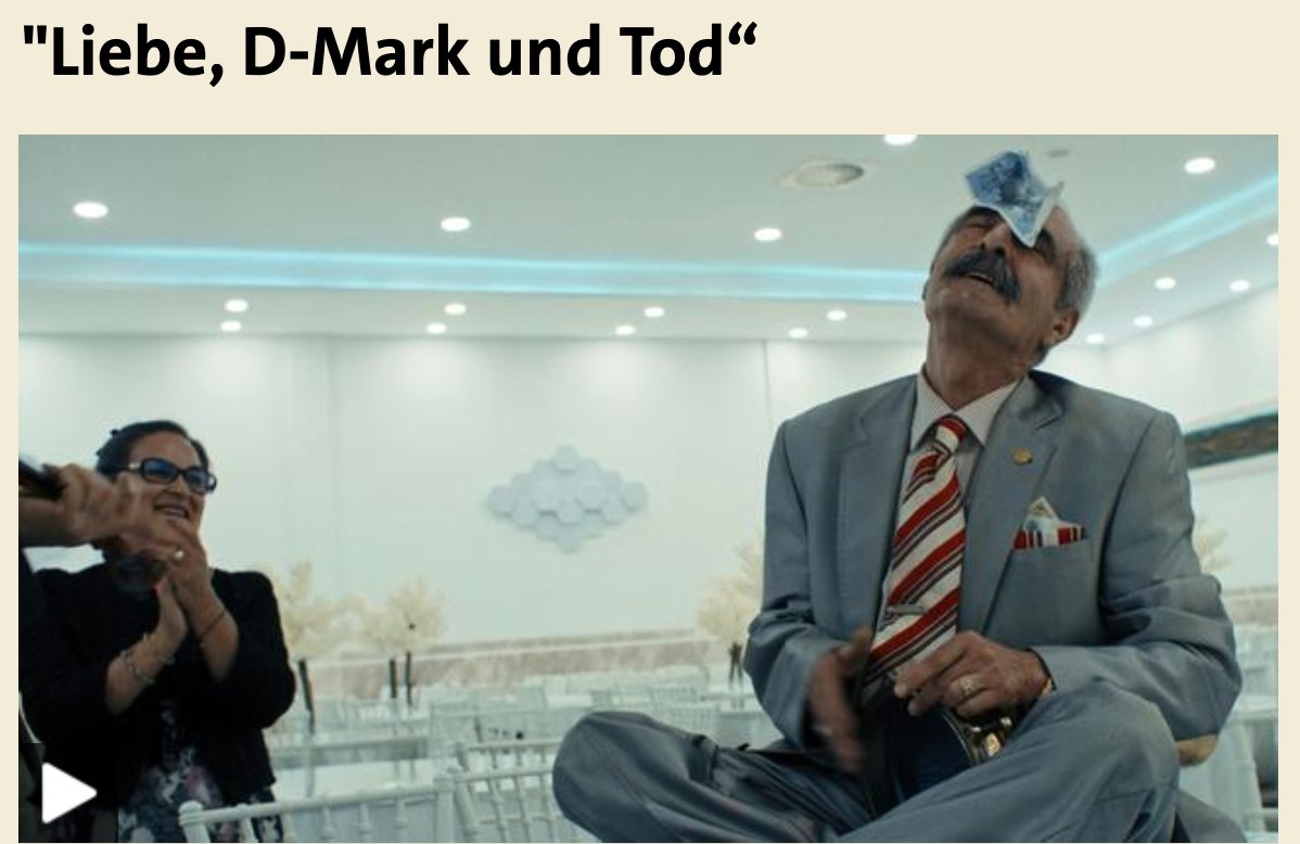 Film-Tipp: Der Dokumentarfilm »Liebe, D-Mark und Tod« erzählt die Geschichte der türkischen Musik in Deutschland. Ein furioser Ritt durch 60 Jahre bundesdeutscher Geschichte – von den Sehnsuchts- und Protestliedern bis zum Hip-Hop der Gegenwart.

daserste.de/information/wi…