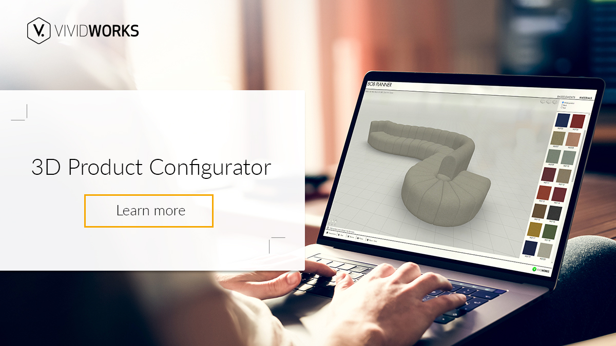 vividworks's tweet image. Increase your product sales by providing a 3D Product Configurator solution for visualizing complex products, configuring their options and creating quotes. Read more: vividworks.com/solutions/3d-p… #CPQ #VisualCPQ #salestool #VisualConfiguration #VisualSelling #3Dsales