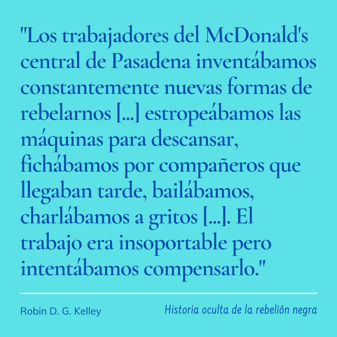 En sus diferentes trabajos y en su vida cotidiana en el barrio, Kelley se dio cuenta de que la desobediencia estaba por todas partes. Solo había que saber mirar, y eso hizo: levantafuego.com/producto/histo…