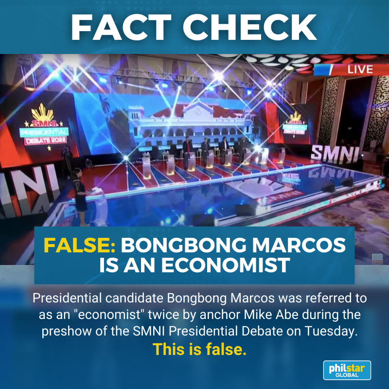 PhilstarNews's tweet photo. FACT: Bongbong Marcos was awarded a special diploma in social studies, which is not a degree, by Oxford University in 1978. #TsekPH https://t.co/Y6k0MuhZif