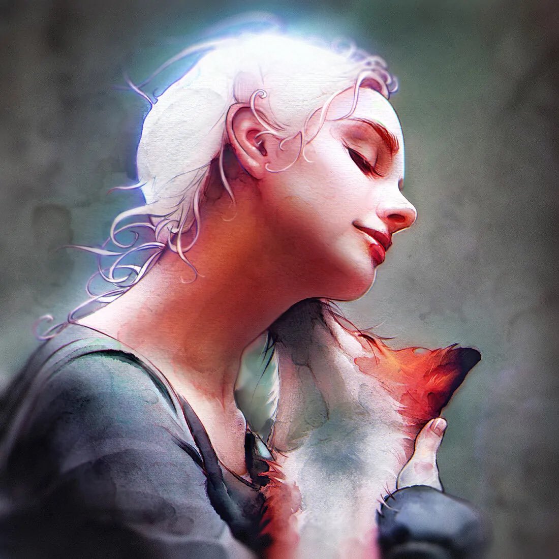 moustic74's tweet photo. @marttucca Rayo de sol.... espíritu diáfano … no importa el clima... tu suave luz nos envuelve...  y aleja las nubes... ambiente fragante y suave.... 
Buenas tardes … 💋🌹💫

🎨 Irakli Nadar https://t.co/j4qYWhVLaZ