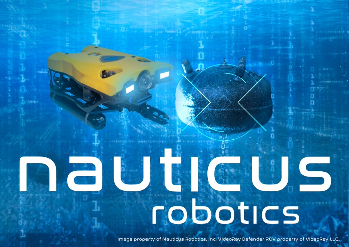 nautrobo's tweet photo. Nauticus Robotics, Inc. has been awarded an OTA by the U.S. Defense Innovation Unit (DIU) to prototype its autonomous command and control software platform, #ToolKITT, aboard the U.S. Navy’s VideoRay Mission Specialist Defender ROV.
https://t.co/sAz88wTwrt
#robotics #OTA https://t.co/PFNee4M9QV