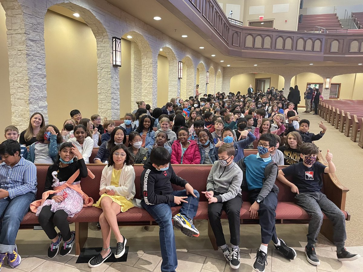 GunstreamMusic's tweet photo. Getting ready to enjoy the symphony with @GunstreamFrisco 5th grade!  We’re excited!!  @friscofinearts https://t.co/APJMMs7Y8k