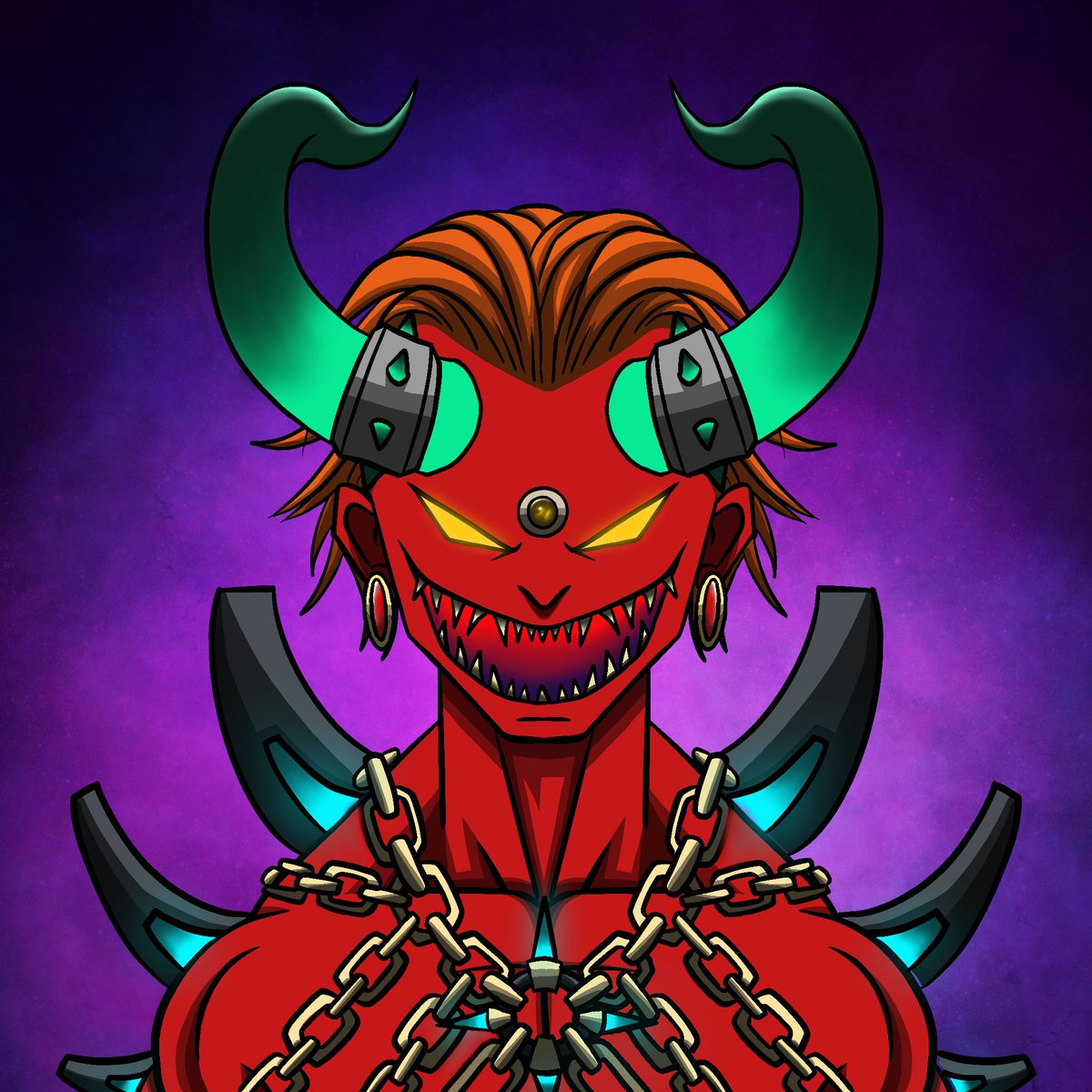 It’s demons time 😈🔥🔥
For tmr drop 10AM EST
🍀raffle drop 5 demons(#425-429)
🥷ninja drop 2 demons(#430, 431)
🚀auction 3 demons(#432-434)
     
Same rules for raffle drop🍀
1️⃣ Like &amp; RT this post 
2️⃣ Comment anything 👇 or tag at least 1 friend

#NFTs #cryptocomnft #NFTdrop