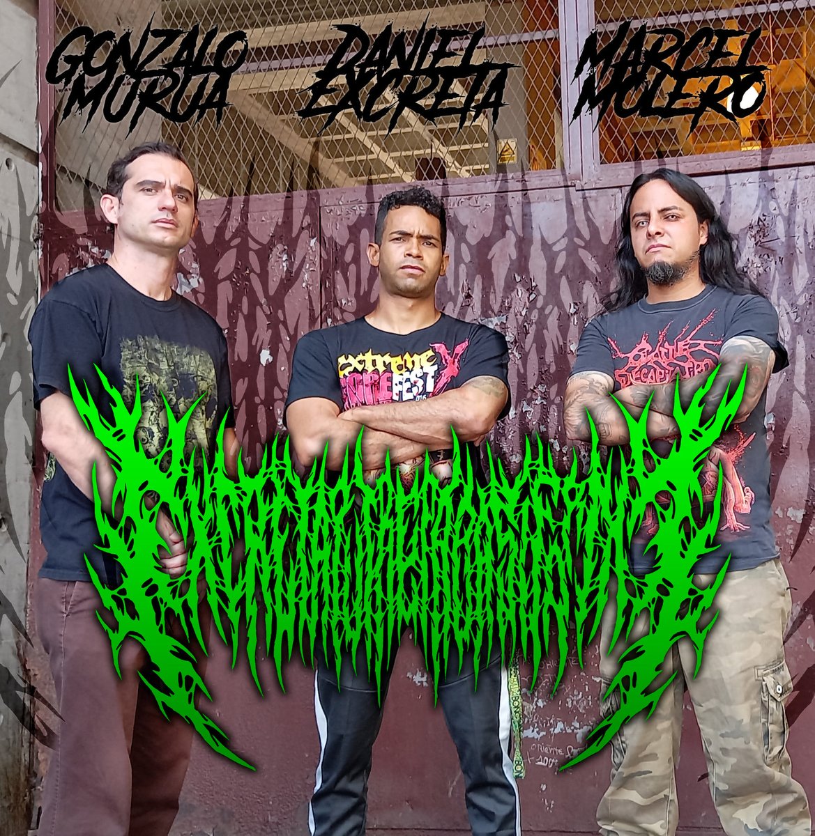 Excretaputreparasiforme
Line-up 2022
Vocals: Daniel Excreta
Guitars &amp; Bass: Marcel Molero 
Drums: Gonzalo Murua
////////////////////////////////
#CerebrosExprimidos #MetalCommunity #RockVenezolano