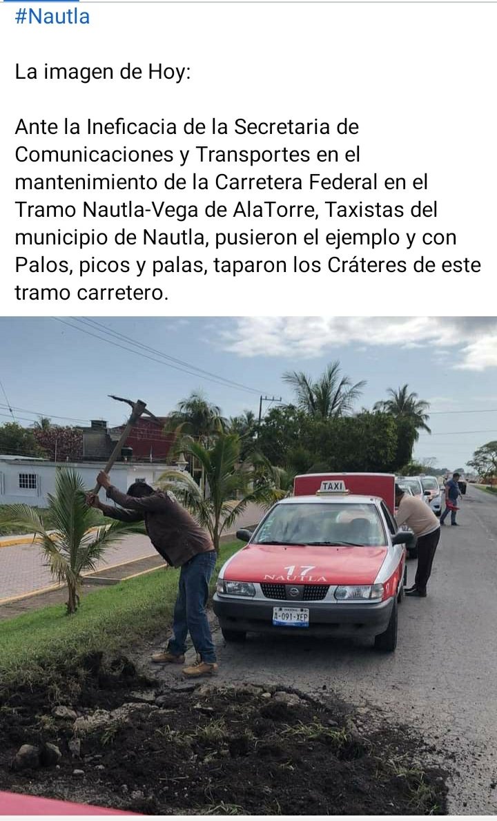 RamosAdrianAgui's tweet photo. Así las cosas en Nautla y la Region señores @CuitlahuacGJ @lopezobrador_ https://t.co/2TtJ6hRrgN