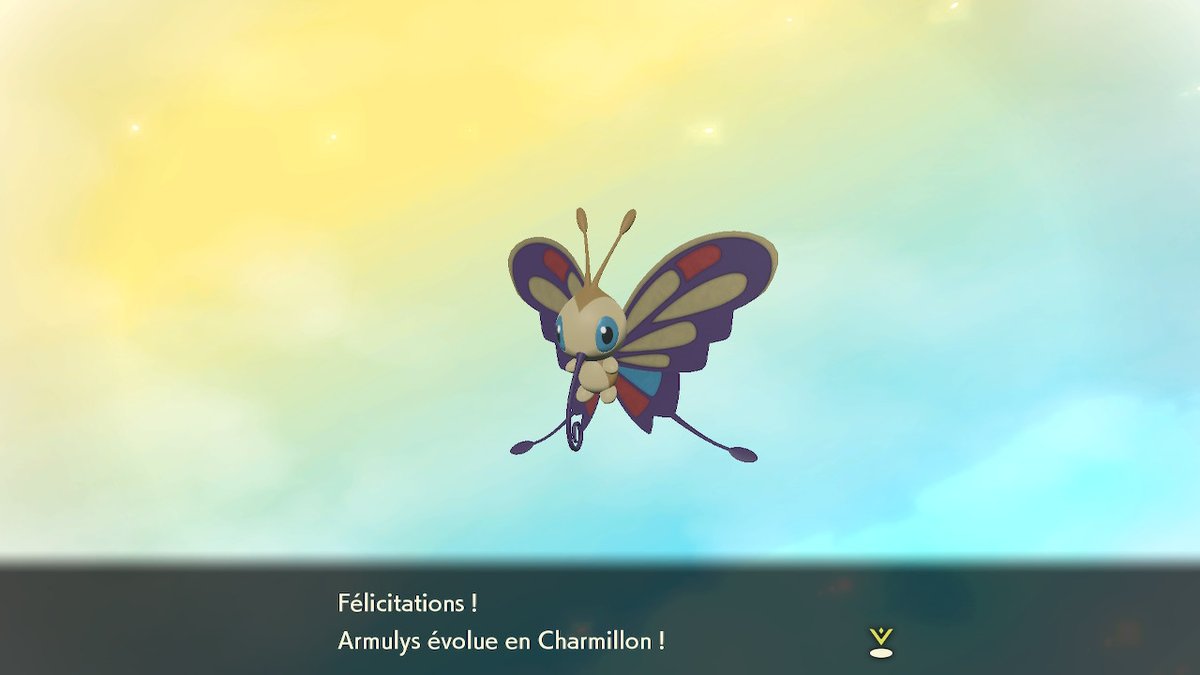 daddypoke78's tweet photo. Évolution en Charmillon #LegendesPokemonArceus #NintendoSwitch https://t.co/oXxcwp3fNH