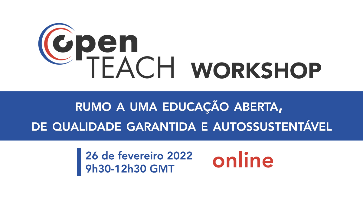 OpenTeachEU's tweet image. 📣 For Portuguese teachers:
📍Participe na 2ª edição do #Workshop sobre Recursos Educativos Abertos (REAs) e Práticas Educativas Abertas (PEAs) do Open Teach Project.
👉Inscreva-se: bit.ly/3cq7eZS
➤ Mais informação: nuclio.org/workshop-do-pr…  

#OpenTeachProject #OER #OEP