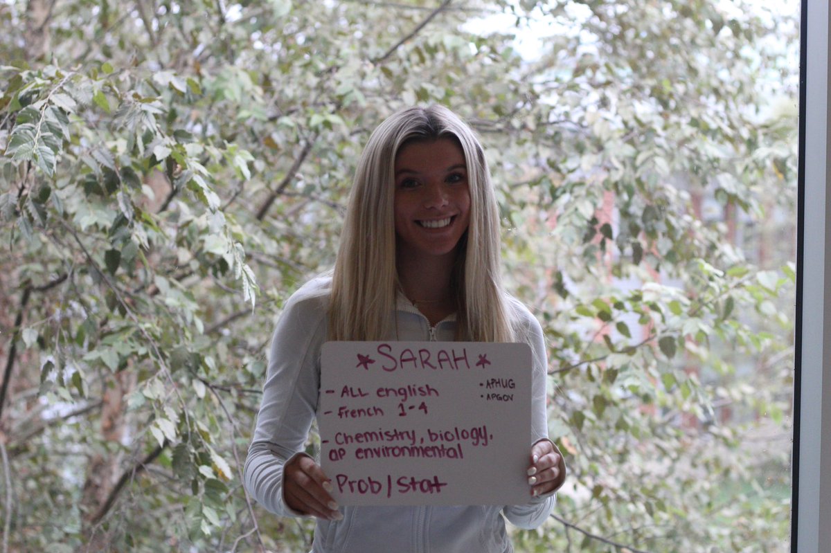 SPOTLIGHT TUTOR
Introducing Sarah: Sarah has been on the Kellam cheer team since her freshman year. She is involved in NHS and competition cheer. She enjoys spending time with her friends/family and likes helping others!
Stop by the peer tutoring center and say hi to Sarah!!