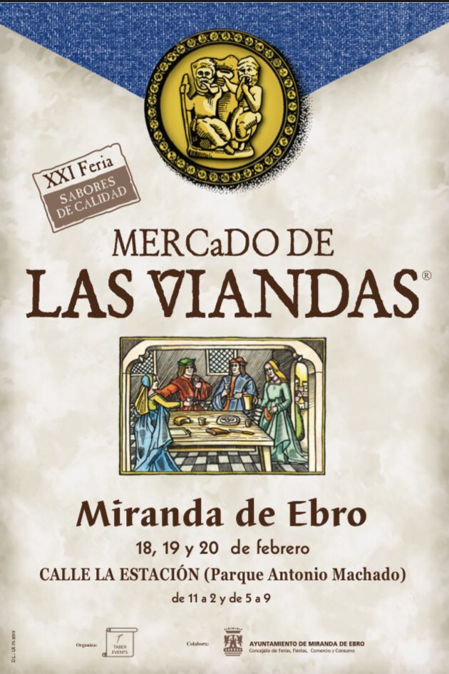 XXI Mercado de las viandas, 18, 19 y 20 de febrero. #mirandadeebro #vivemiranda