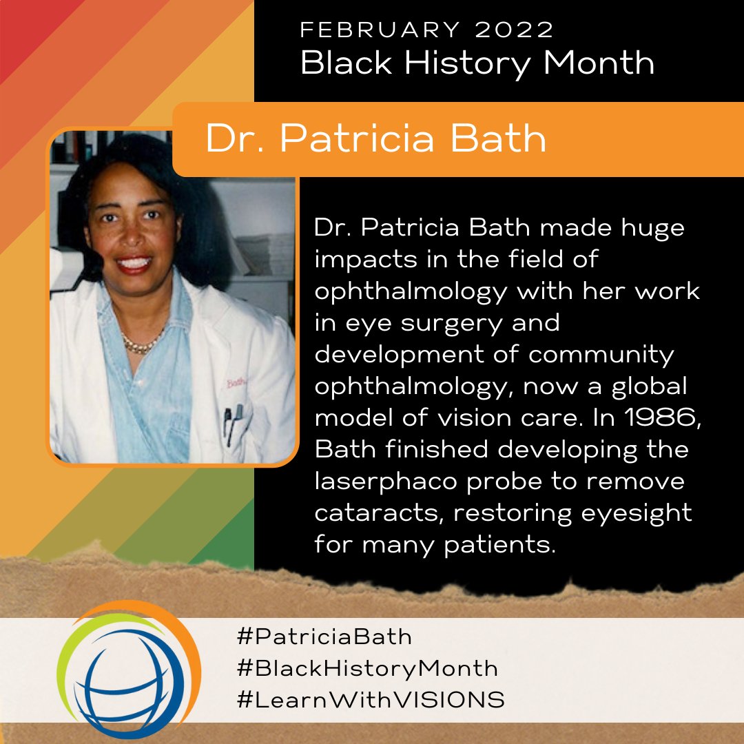 VISIONSincorg's tweet photo. Today, we are celebrating Black historical figures' contributions to science and medicine. #LearnWithVISIONS this Black History Month and get to know the ways that Black scientists and doctors have changed lives and made history. (Part 1)

#BlackHistoryMonth #BHM2022 https://t.co/2CTfsVkQFi