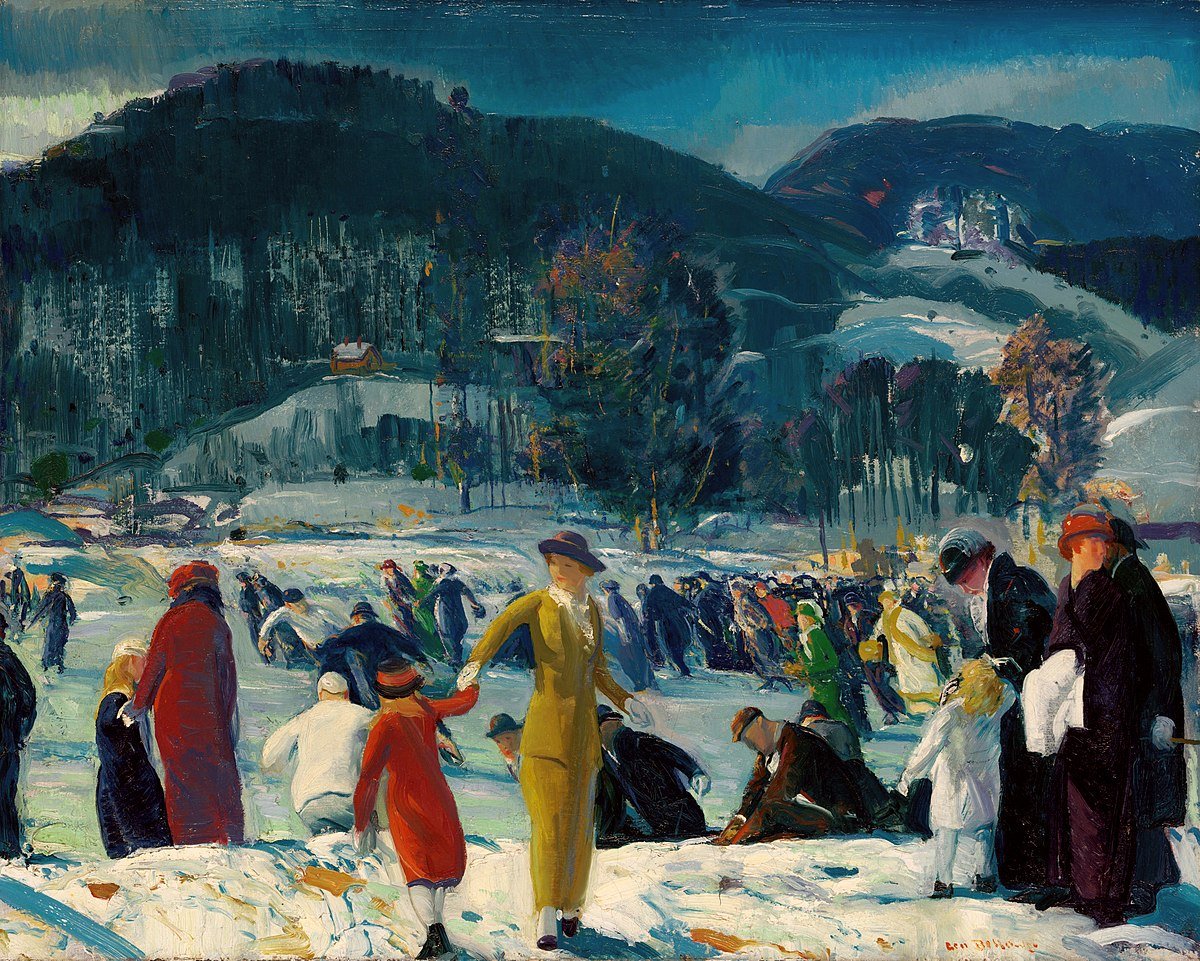 marysia_cc's tweet photo. George Bellows - Love of Winter, 1914 https://t.co/lKdLTrZdYf