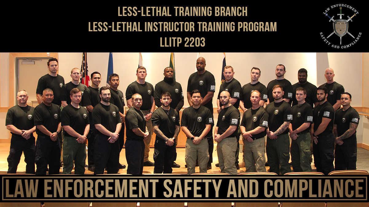 CBPLESCXD's tweet photo. Congrats to those who graduated from LESC's Less-Lethal Instructor Training Program class 2203! These agents &amp; officers will now return to their @CBP duty locations with the knowledge &amp; advanced skills required to deliver training to their fellow officers/agents. #LearnAboutLESC https://t.co/prnfCITZ57