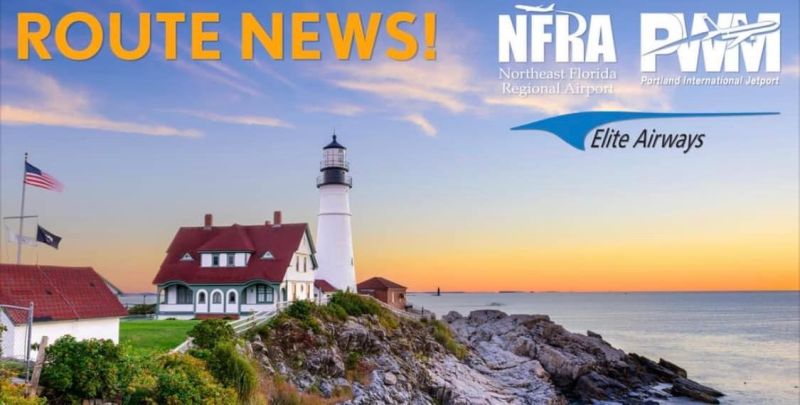 flyust's tweet image. Elite Airways has announced it is expanding air service  from UST with new nonstop service to Portland International Jetport (PWM) in Maine. The new service starts 3/26.  Existing service between UST and EWR will add a 3rd day of flights. View the update: lnkd.in/dwGgJQWd