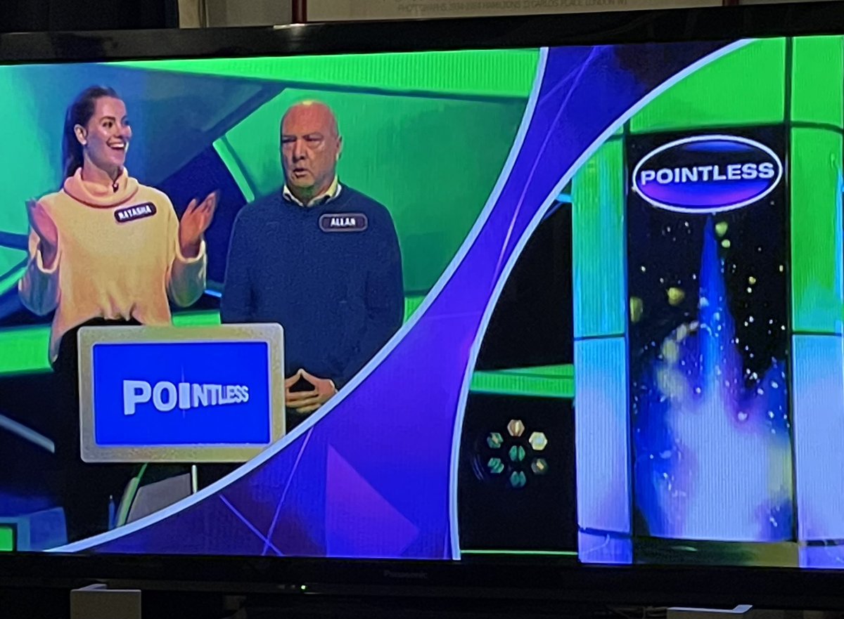 ciscogomes's tweet photo. Very proud of you my love 😘 #pointless https://t.co/d6TeFtwHLf
