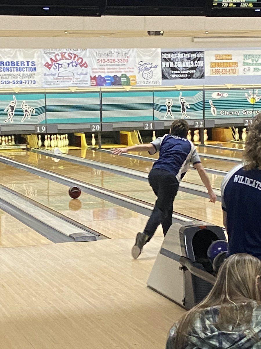 BlanAthletics's tweet photo. Congratulations to our bowlers who competed today in sectional bowling at Cherry Grove lanes! 3 Wildcat bowlers advanced to the district tournament next week in Beavercreek! Congrats Dakota, Ryan and Bryan! https://t.co/3frfU3grwG