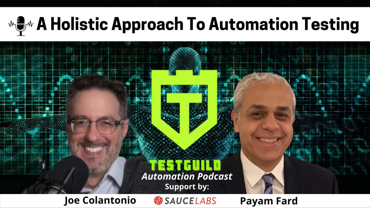 testguilds's tweet photo. Discover how to empower project stakeholders to upskill their knowledge and contribute more meaningfully to their organizations' business growth and agility. Listen to our latest automation podcast!
https://t.co/0qUaeBpioh #testguildlpodcast #codelesstestautomation #CICD @PayamF https://t.co/rWQvU9lyuK