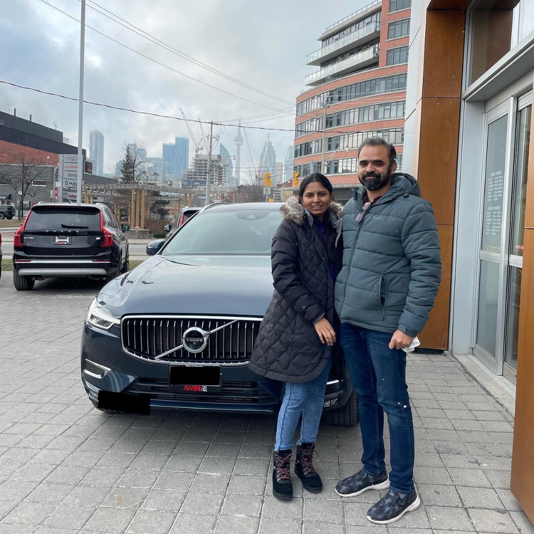 Congratulations to Dilip &amp; Sindhuja on the purchase of their 2019 XC60! We are thrilled to welcome you to the Volvo Family. 
📸@SoldbyServina