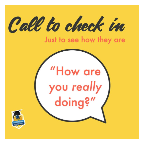 As VHD Community Ambassadors, the #loudounlinks want to remind you to call someone to catch up, invite a neighbor on a walk, or visit an elderly loved one. Simply reach out and send a reminder that you are there + care. #communitycare #virginiahealth #CommunityAmbassadors