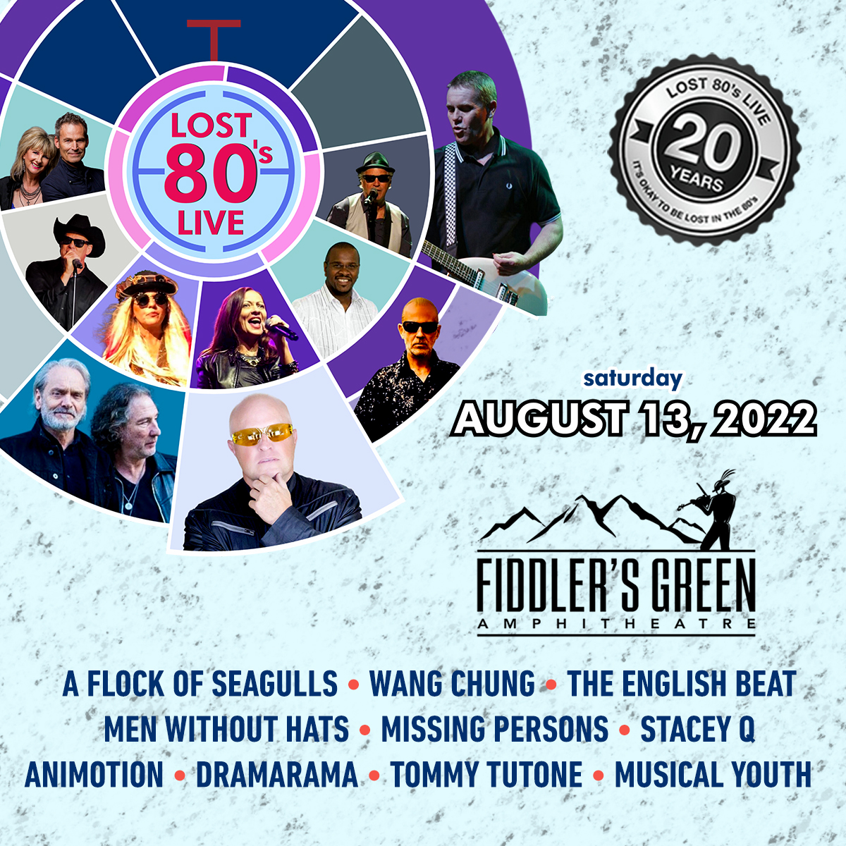 summertime will be here before you know it and we've got a night of nothing but hits comin' your way sat, aug 13 with <a href="/Lost80sLive/">Lost 80's Live</a> !
