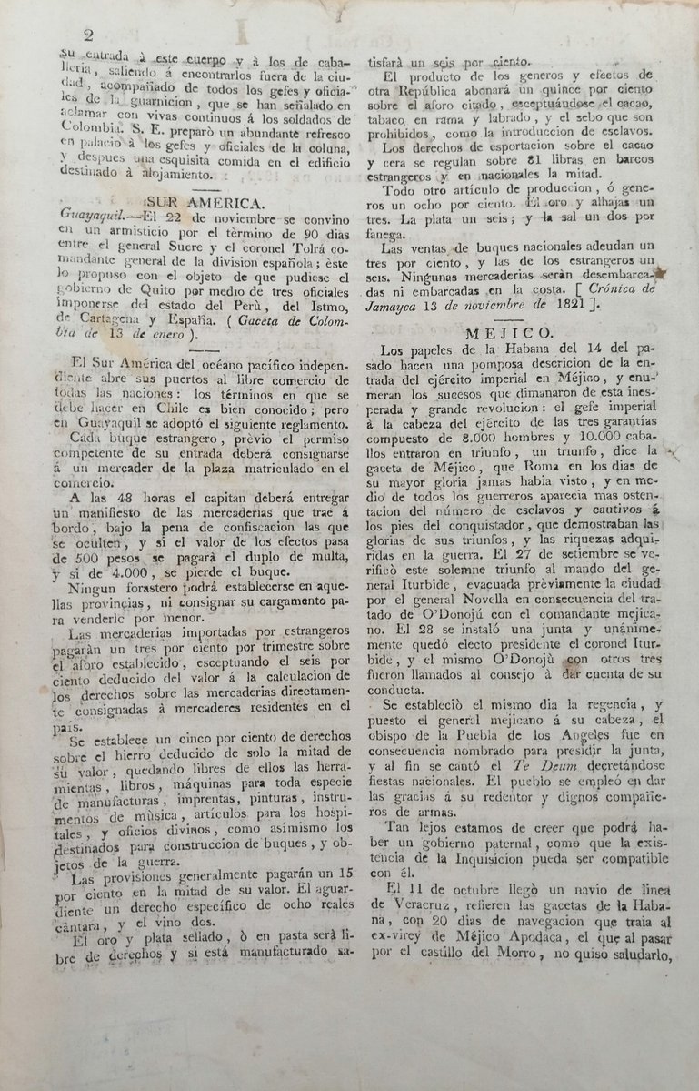 BibliotecaNalCo's tweet photo. Hoy, en #MiércolesDeTitulares, compartimos la publicación: “Gaceta de Cartagena de Colombia”, editada entre 1822 y 1831, que surgió como diario oficial en la época independentista, con la intención de reconocerse como país, como estado y como nación 🇨🇴📰. https://t.co/8k4ELHiHzC
