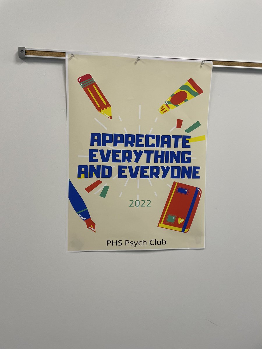 MrsZemetres's tweet photo. Kindness and Positivity coming to PHS #PsychClub #Committokindness #Zsquad https://t.co/XFfMVkojoJ