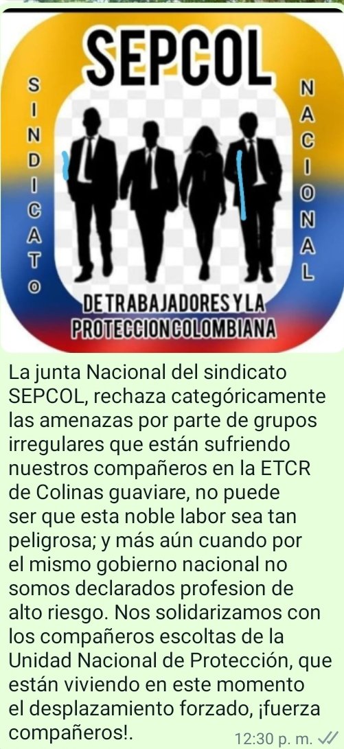 <a href="/ASEPSINDICATOSu/">ASEP</a> <a href="/SepcolG/">VICEPRESIDENTE SUBDIRECTIVA META</a> <a href="/PrensaSepcol/">SEPCOL VICIPRESIDENCIA</a> <a href="/SEPCOLPRESIDENC/">SEPCOLPRESIDENCIA</a> <a href="/viva_memoria/">Sindicato Memoria Viva</a> <a href="/MisionONUCol/">Misión de la ONU en Colombia</a> <a href="/infopresidencia/">Presidencia Colombia 🇨🇴</a> <a href="/NoticiasUno/">Noticias Uno</a>