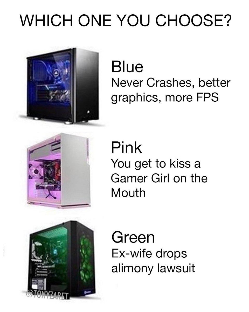 WHICH ONE YOU CHOOSE? #GamingSetup