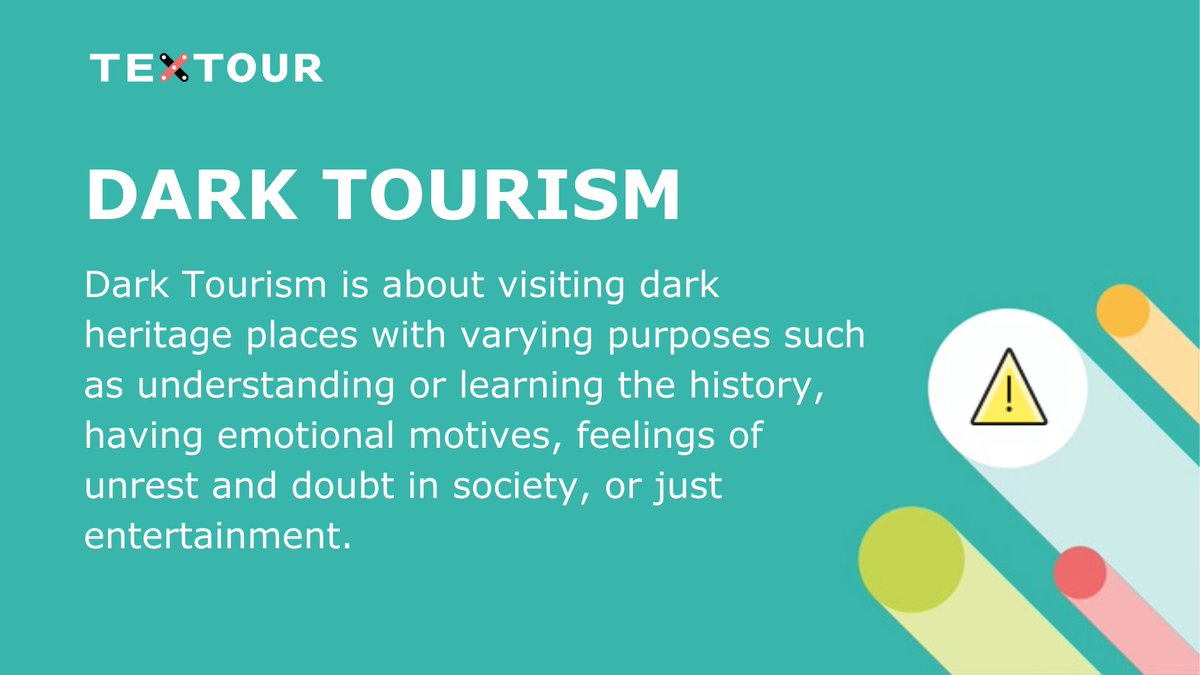 #TExTOURglossary: #DarkTourism ⚠️

Last year Wuhan's touristic flow increase spiced up the debate around dark tourism ethics.
The boundary between legitimate historical interest and disrespect appears often difficult to define.

Which is your opinion?