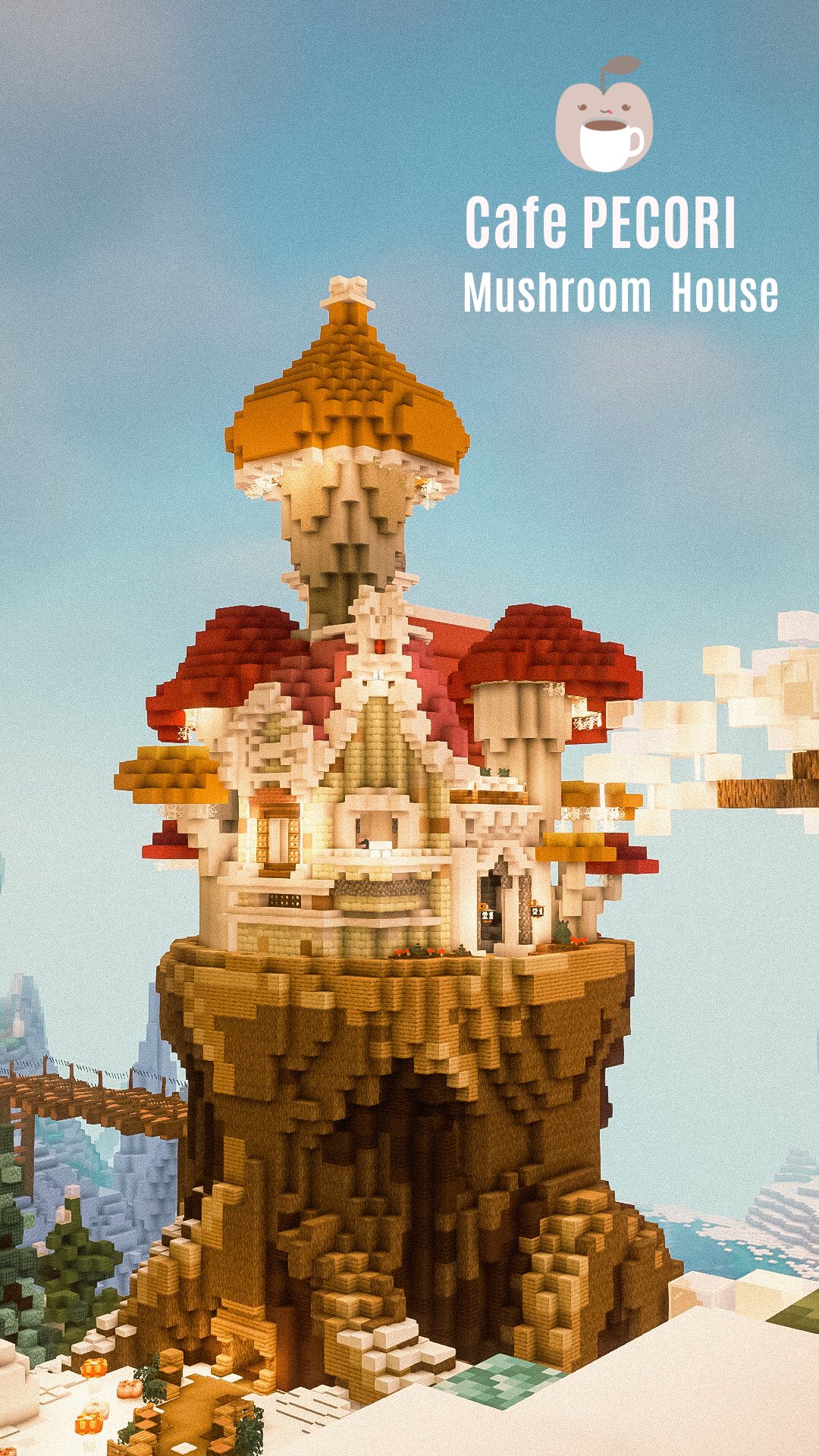 はすっこ Hasukko Ar Twitter Rt Pecoribon 切り株とキノコハウス 過去作より 先日まで作っていた板チョコたちは並べた写真を明日呟いてみます マイクラ Minecraft T Co Viluw4jcfz Twitter