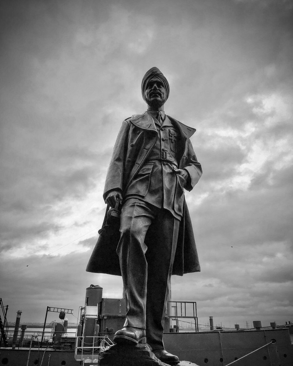 Other nations also contributed to our war efforts and other aspects of this country’s history, this is why it is so important to fight back against so called culture-wars by the right wing Tory govt… #culturewar #culture #empire #EMPIRELAND #history this is Mohinder S Pujji DFC