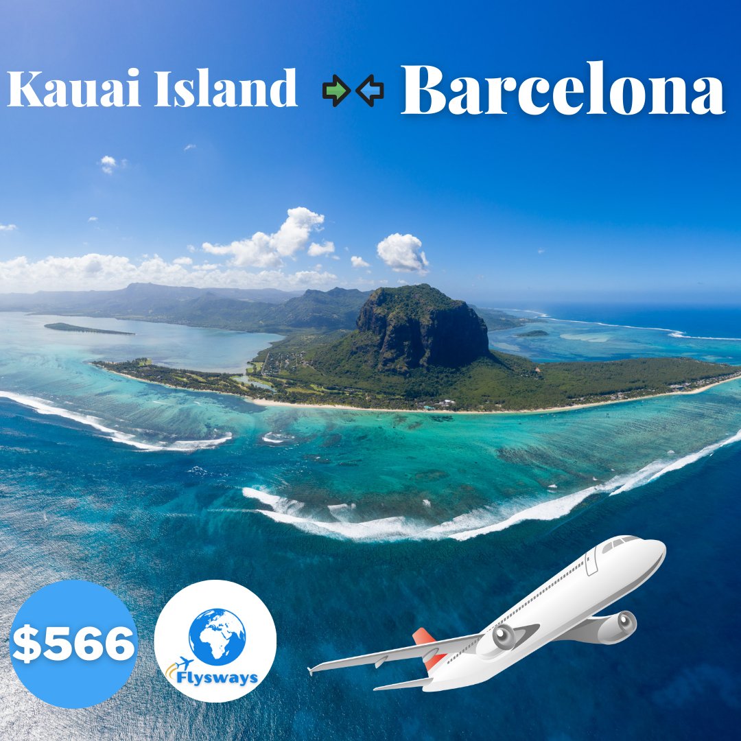 flysways's tweet image. National Flight Deals
Round trip from 566.00$
🌎 flysways.com