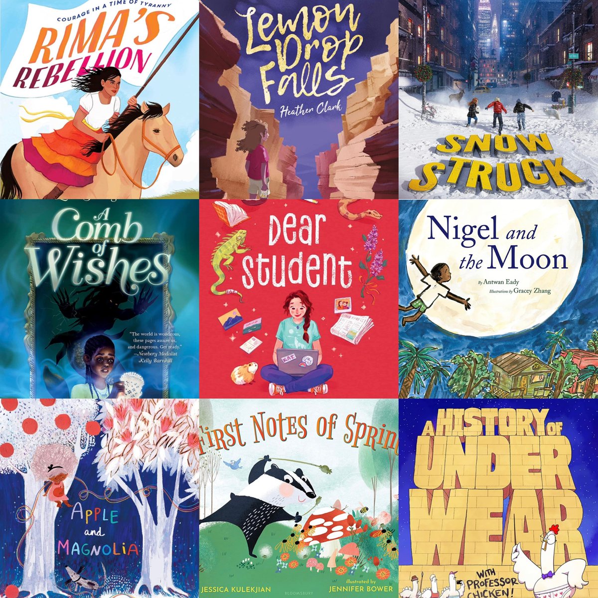 happy book birthday to these new kid lit books!