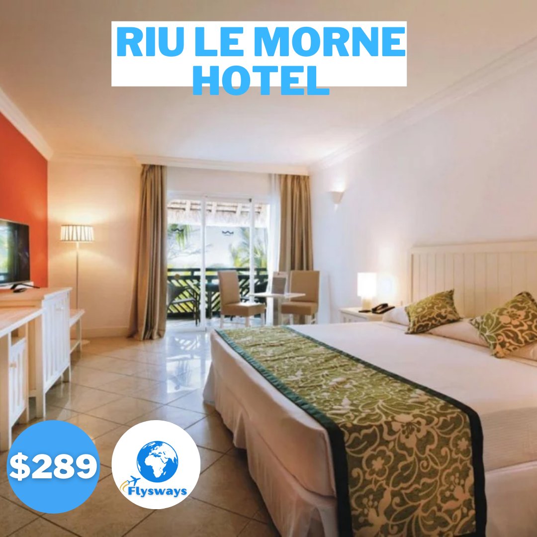 flysways's tweet image. Rlule Morne hotel deal
from $289
🌎 flysways.com