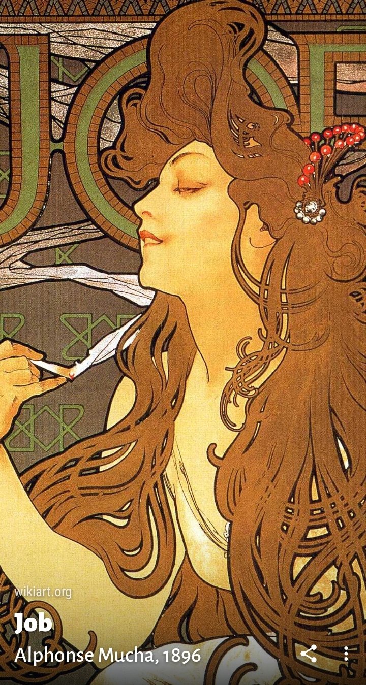 Jesus Coronado My Wallpaper Today Is Job By Alphonse Mucha 16 Muzeifeaturedart T Co 3j6xffjyy5 T Co Onlj48qr8n Twitter