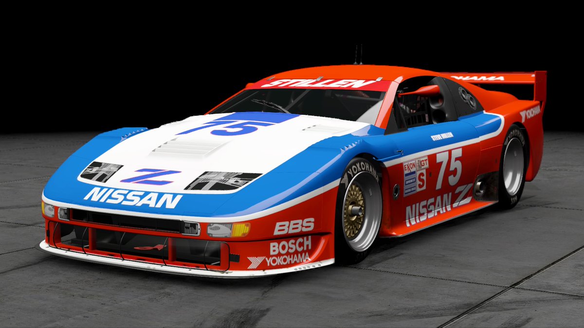 1枚目 日産・IMSA 300ZX 2、3枚目 ダットサン・280ZX IMSA GTX #PS4share