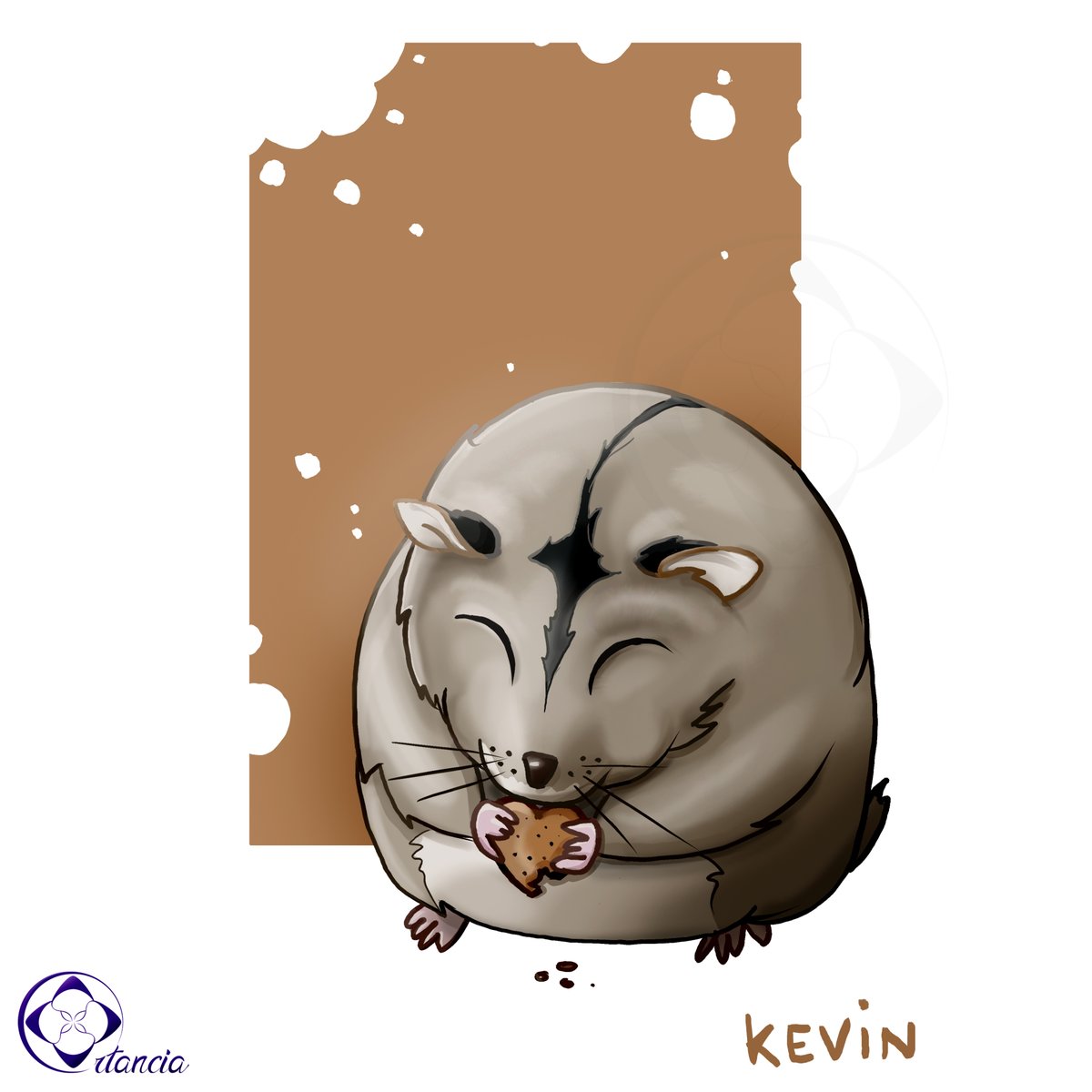 OrtanciaDesigns's tweet photo. #portraitanimalier avec Kévin le #hamster https://t.co/Dt5iiNqs5U