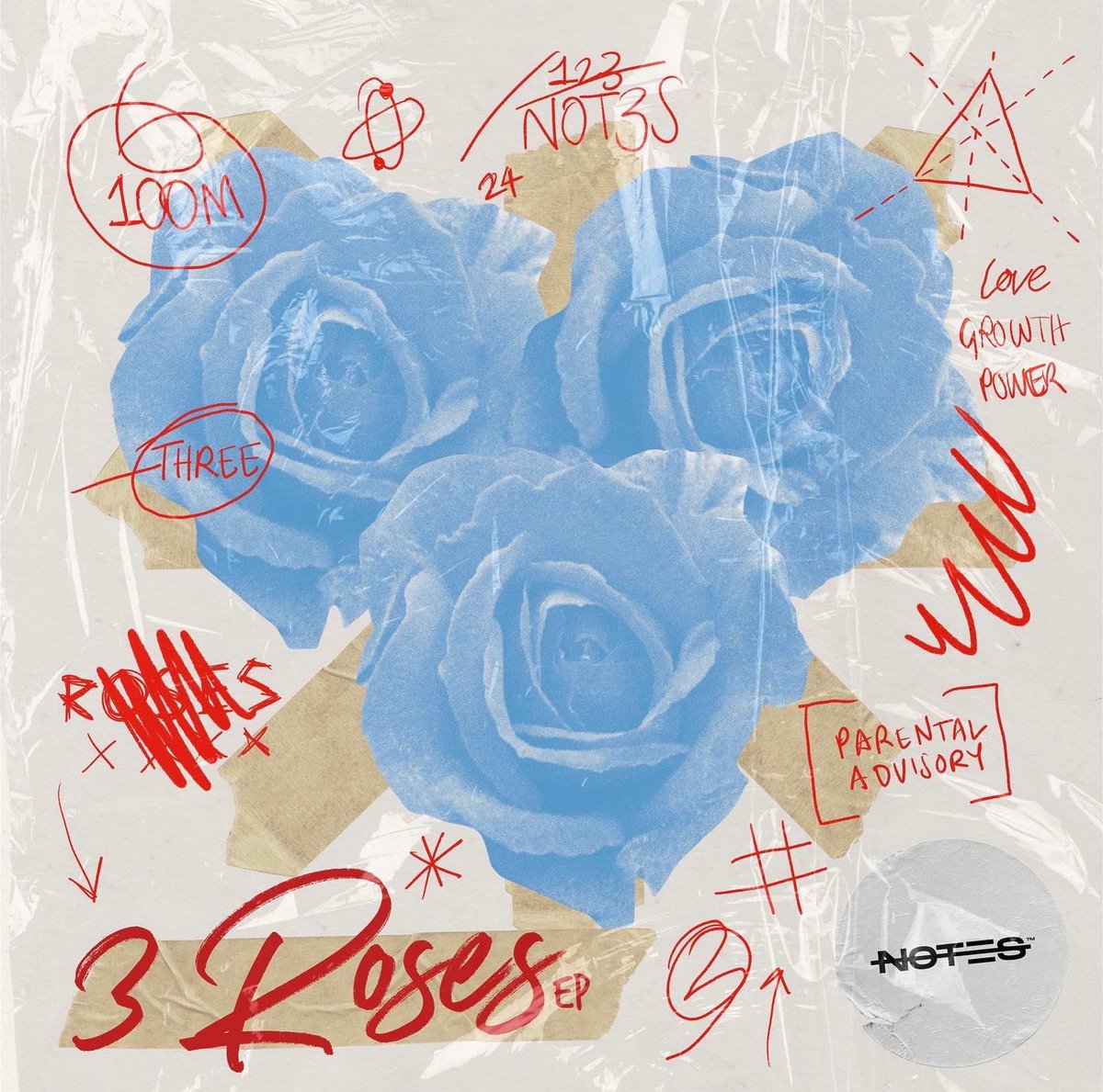 TwntyfourStudio's tweet photo. Massive blessings to @Not3sofficial on the #eplaunch! 3ROSES 🌹🌹🌹
Happy Love week! ❤️
Go and run it up! 🎶🎶🎶🎶
#albumartwork by @TwntyfourStudio 
.
.
#twntyfour #epartwork #NFTCommunity #designers #ukcreatives #blackowned 
#creativestudio #designislife #albumart #digital https://t.co/1XrMcRj2Ye