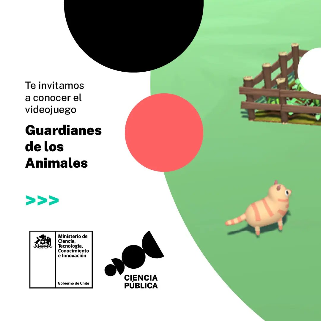 ciencia_cl's tweet photo. Guardianes de los Animales: un videojuego que promueve la protección animal y la tenencia responsable de mascotas. 

Revisa a la nota sobre este proyecto de Ciencia Pública en nuestro sitio web https://t.co/wgLE9e5MgI https://t.co/74quxST1P8