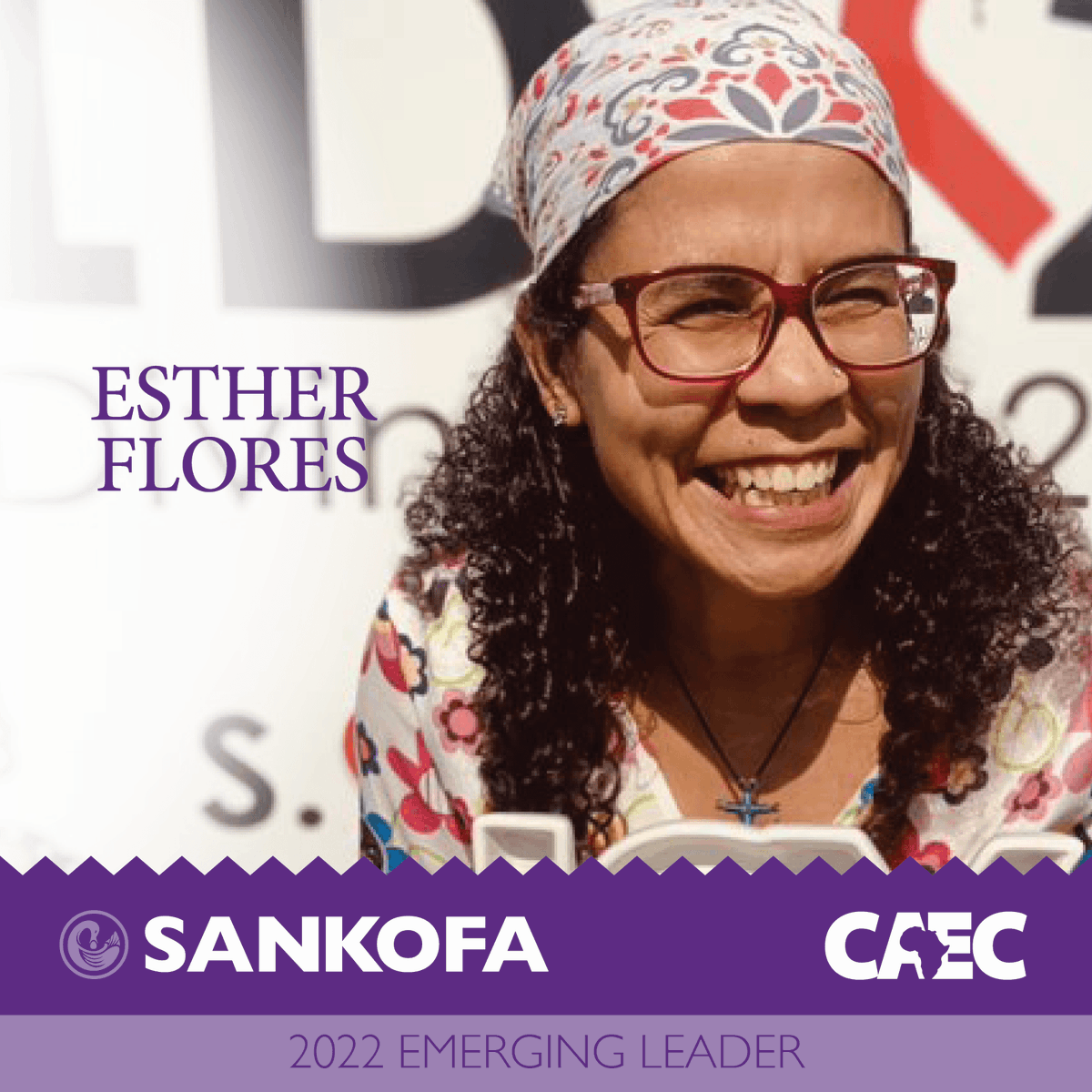 caeclead's tweet photo. Congratulations to Esther Flores, 1DivineLine2Health CEO and one of Sankofas 2022 Emerging Leadrers!
Join us for Sankofa 2022: Celebration of Leadership
Tuesday, February 22, 2022 at 7:30PM
Watch live on NBC4
#Sankofa2022 #CAEClead #BlackHistoryMonth https://t.co/ukhXiXuQyt