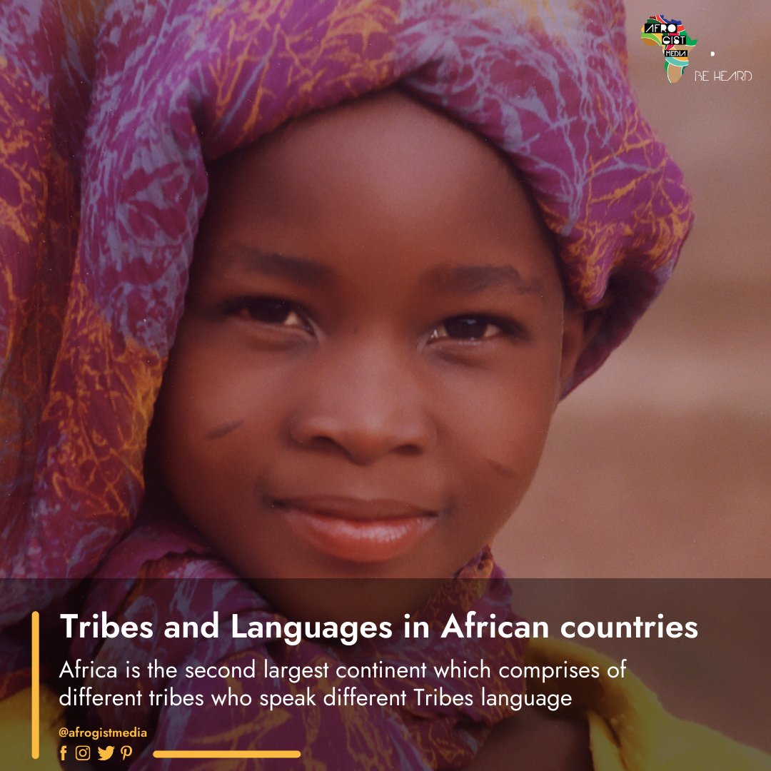 AfroGistMedia's tweet photo. Africa is the second largest continent which comprises of different tribes who speak different Tribes language. African tribes and languages have been classified depending on the languages they speak.
Read more - https://t.co/NBouLNI0XH
#Afrogist #Afrogistmedia https://t.co/A1bt7zqfcb