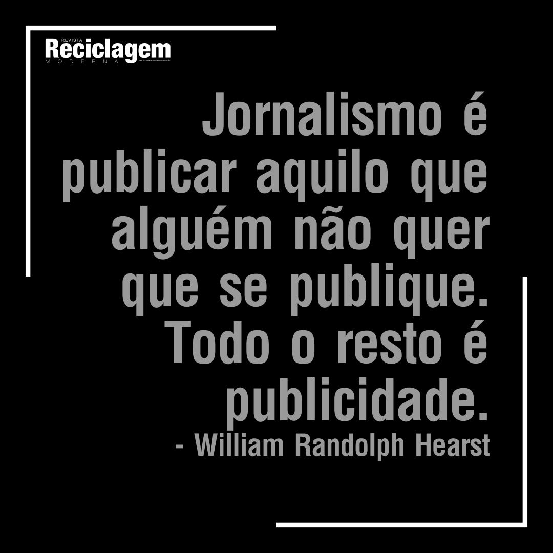 revreciclagem's tweet photo. Só existe um tipo de notícia que vale a pena ser lida: aquela que é isenta e independente, sem rabo preso. NOVIDADES ESTÃO CHEGANDO! #revistareciclagem #jornalismodeverdade #reciclagemde https://t.co/nf6ul1pZq7